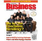 Couverture du Canadian Business Franchise magazine