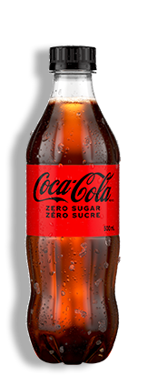 Coca-Cola zero sugar bottle