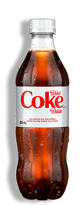Diet coke bottle