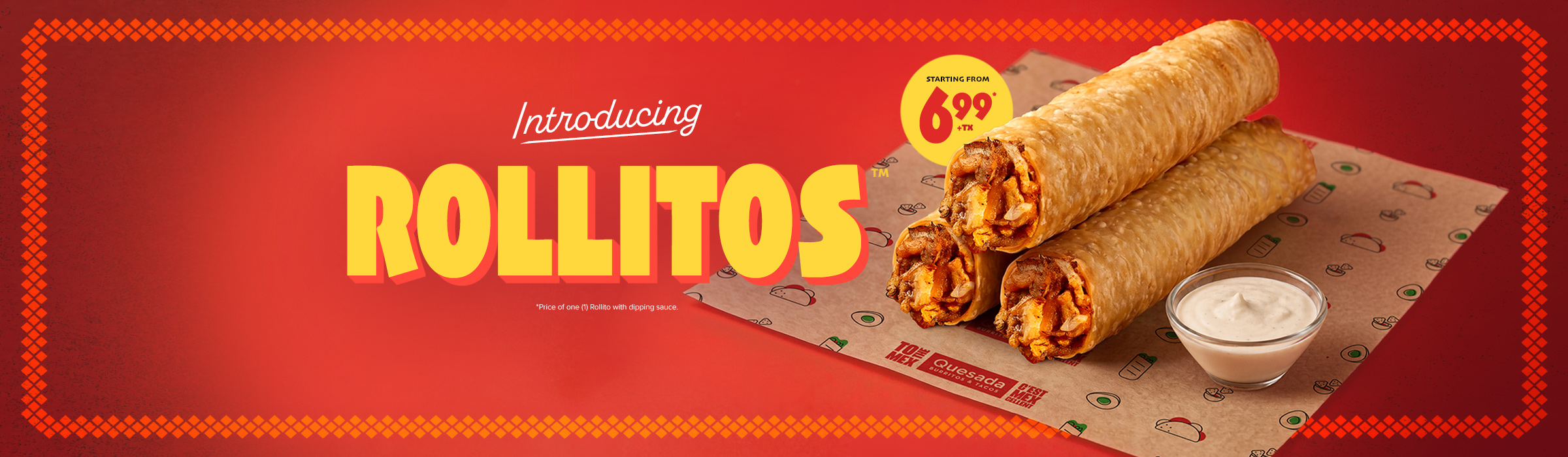 Crispy Rollitos now available